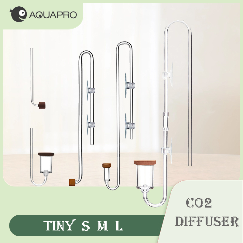 Aquael Filter Fzn - Akuarium penyebar CO2, peralatan penyemprot Aksesori