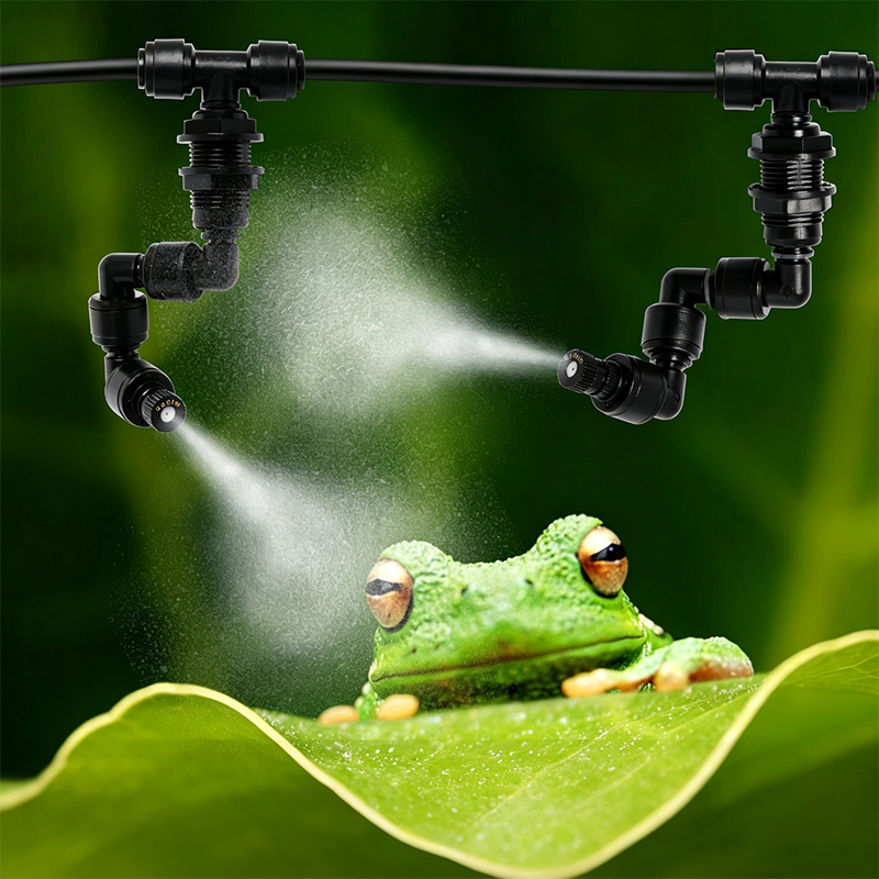 1 Buah Penyemprot Kabut Putar  - Misting Nozzle Reptile ulasan dan harga