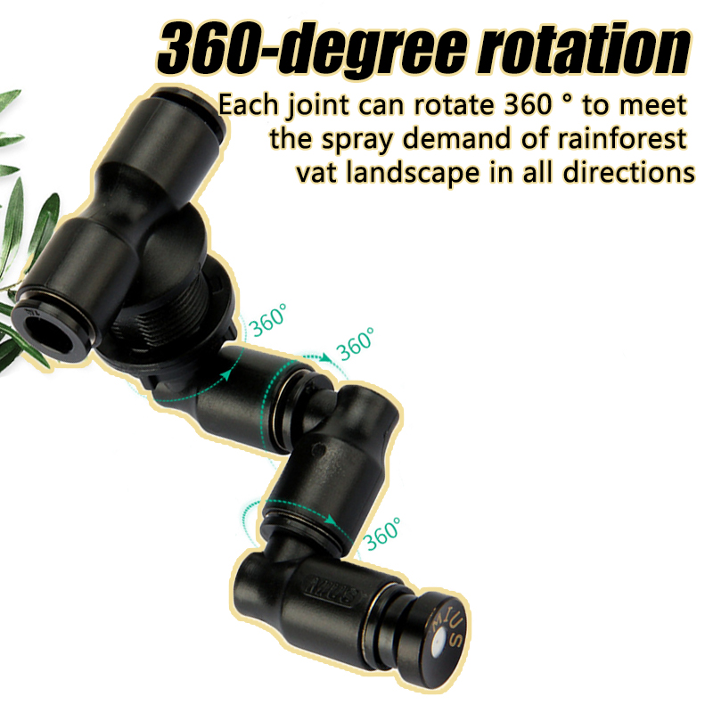 1 Buah Penyemprot Kabut Putar  - Misting Nozzle Reptile ulasan dan harga